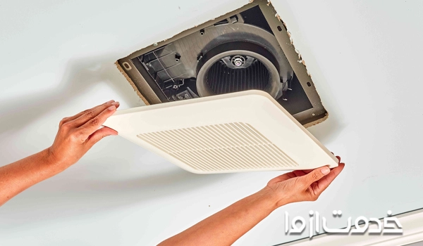 نصب سیستم تهویه در سرویس بهداشتی